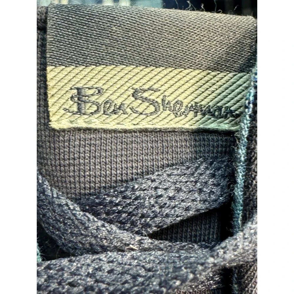Ben‎ Sherman Men Sneakers Canvas Navy Casual Lace Up Size 10.5